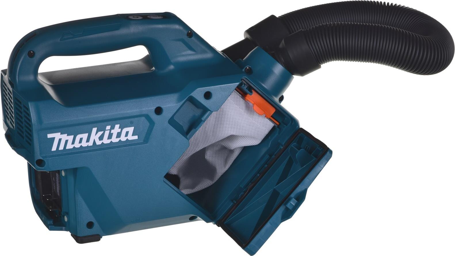 Makita DCL184Z Akku-Handstaubsauger 18 V 5400 Pa Türkis