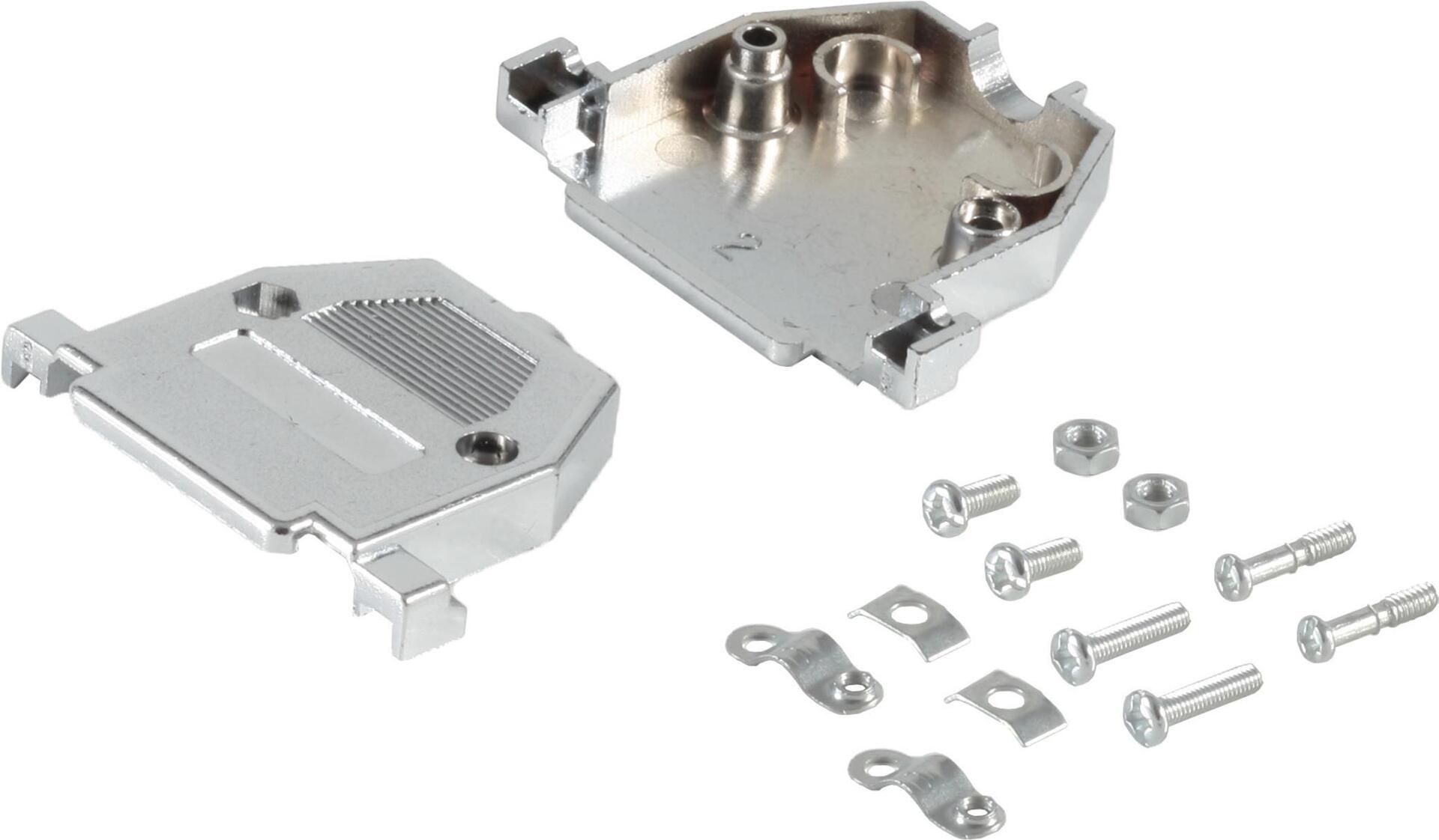 S/CONN maximum connectivity Gehäuse-Schalen Sub D-Stecker, 25-pol. metallisiert (79125-M)