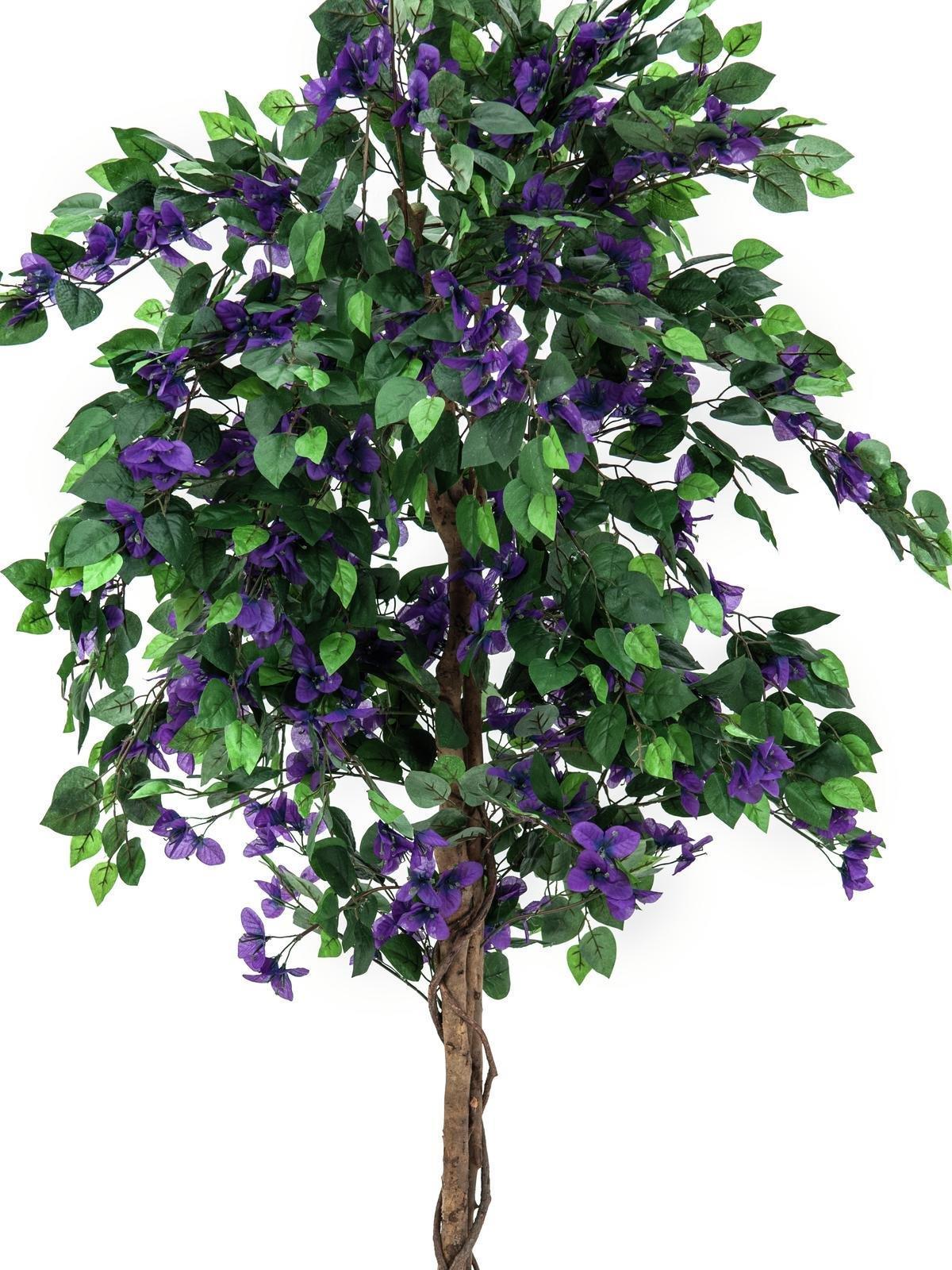 EUROPALMS Bougainvillea, lavendel, Kunstpflanze, 180cm (82507036)