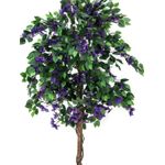 EUROPALMS Bougainvillea, lavendel, Kunstpflanze, 180cm (82507036)