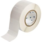 Brady, THT-26-427-1, selbstlaminierendes Vinyl, Weiß/Transparent, 63,5 x 19,05(57,15)mm, permanent, 1-bahnig, max. Kabeldurchmesser 12mm(1000 E.) (030157)