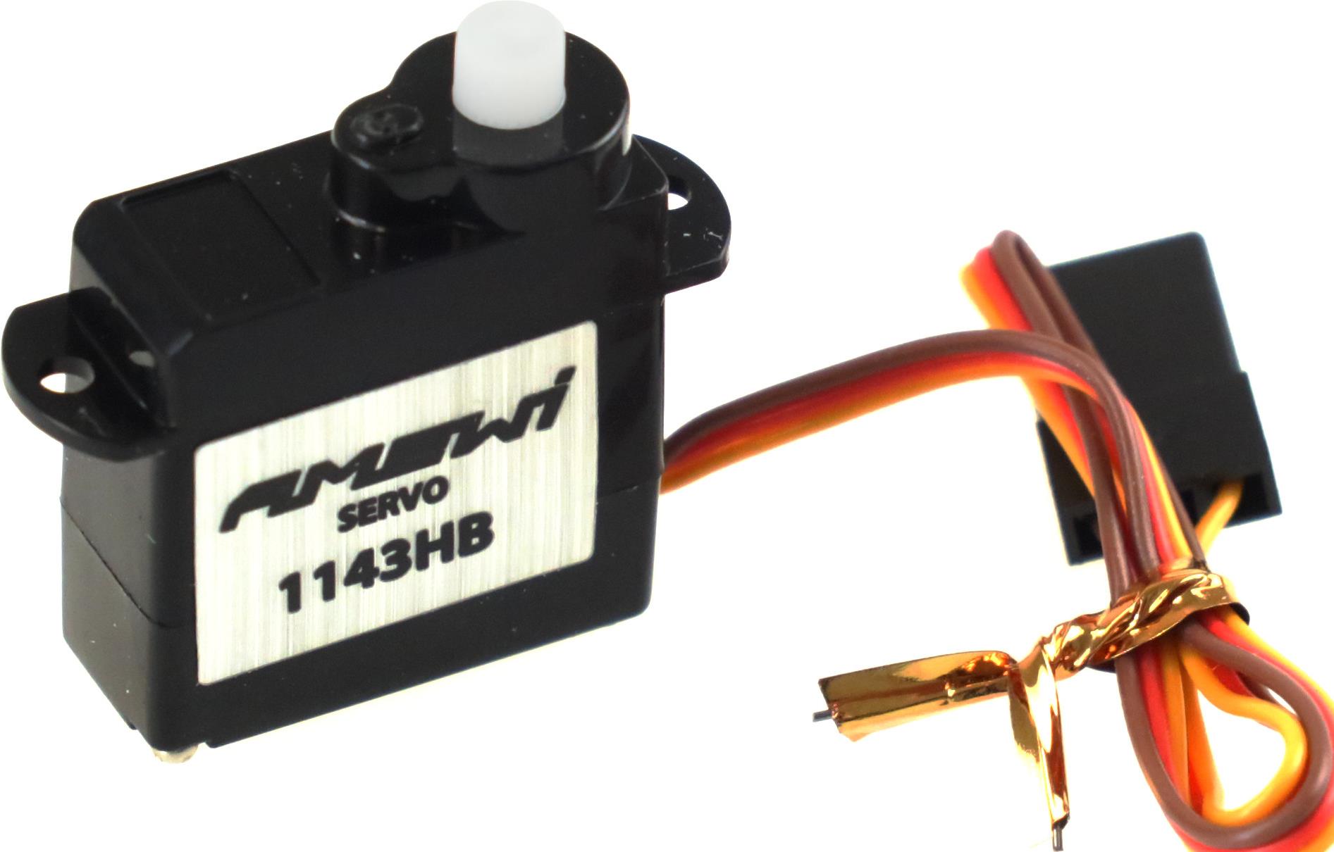Amewi Micro-Servo AMXRacing 1143HB Analog Analog-Servo Getriebe-Material: Kunststoff (28951)