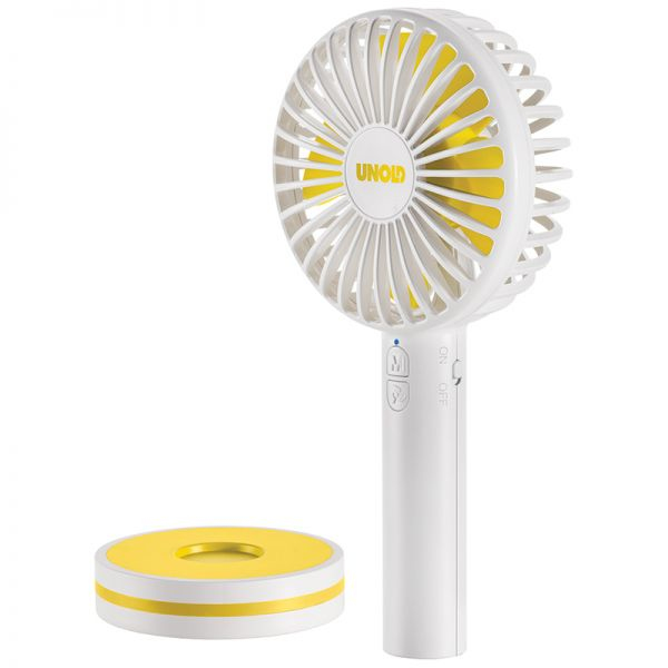 UNOLD Breezy Handventilator 5 W USB Weiß
