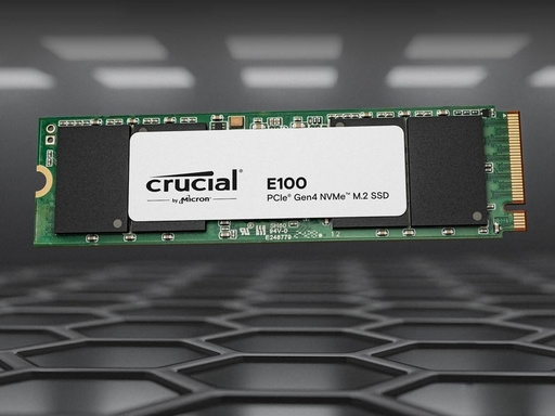 Crucial E100 1 TB M.2 2280 PCIe 4.0 x4 NVMe SSD