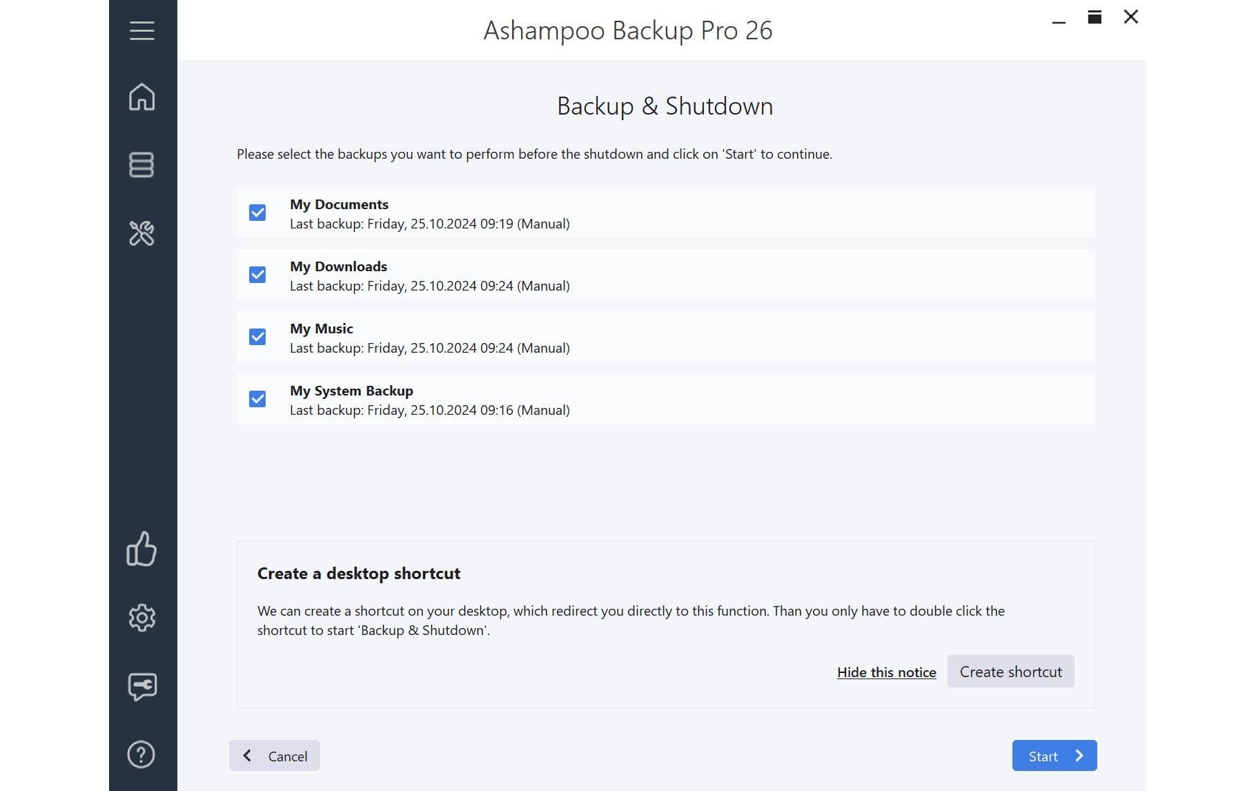 Ashampoo Backup Pro 26 Vollversion 1 PC