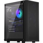 Endorfy Ventum 200 Air Midi-Tower PC-Gehäuse schwarz ATX mit 4 Lüftern (EY2A002)