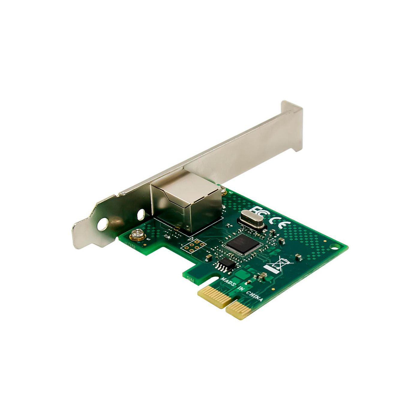 MicroConnect MC-PCIE-WGI210AT Netzwerkkarte PCIe 1.1 x1 2500 Mbit/s Grün