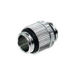 Alphacool HF Doppelnippel G1/4 AG auf G1/4 AG drehbar - Chrome (17032)