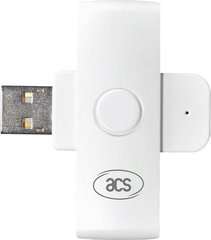 ACS ACR39U PocketMate II SmartCard-Leser USB 2.0 Weiß