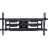 Manhattan Universal LCD Full-Motion Large-Screen Wall Mount - Wandhalterung für gekrümmter LCD TV / Plasmabildschirm - Stahl - Schwarz - Bildschirmgröße: 94-229 cm (37"-90")