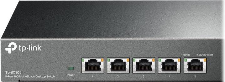 TP-Link TL-SX105 5-Port 10G Multi-Gigabit Desktop Switch (TL-SX105)