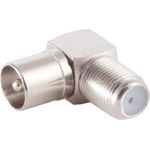 shiverpeaks ®-BASIC-S--IEC-Winkeladapter, IEC-Stecker / F-Buchse (BS85209)