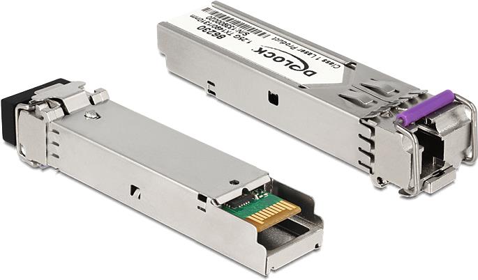 Delock SFP Modul 1000Base-BX SM TX 1490 nm / RX 1310 nm (86230)
