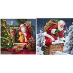 PAPSTAR Weihnachts-Motivservietten "Christmas Eve" 330 x 330 mm, bedruckt, 1/4 Falz, 3-lagig - 1 Stück (88677)
