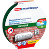 TESA Powerbond OUTDOOR - Montageband - Schwarz - Outdoor - Mauerziegel - Metall - Kunststoff - Stein (55751-00001-00)