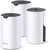 TP-Link AC1900 Whole Home Mesh Wi-Fi SystemSPEED: 600 Mbps at 2.4 GHz + 1300 Mbps at 5 GHzSEPC: 3? Internal Antennas, 3? Gigabit Ports (WAN/LAN auto-sensing), Qualcomm CPUFEATURE: Deco App, Router/AP Mode, IPv6, IPTV, Parental Controls, QoS, MU-MIMO, Beamformi (DECO S7(3-PACK))