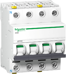 Schneider Electric A9F03706. Eingangsstrom: 6 A. Internationale Schutzart (IP-Code): IP20. Breite: 72 mm, Tiefe: 78,5 mm, Höhe: 91 mm (A9F03706)