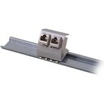 EFB-Elektronik Keystone Modulhalter für Hutschiene, Edelstahl, für 3x Keystone Hersteller: EFB Elektronik (ET-25184.2V2)