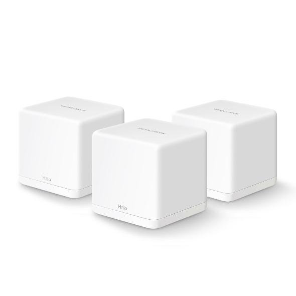 Mercusys Halo H30G Mesh-WLAN-System AC1300 3er-Pack Weiß