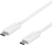 Deltaco USBC-1504M USB Kabel USB 3.2 Gen 1 (3.1 Gen 1) 2 m Weiß (USBC-1504M)