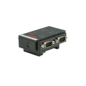 ROLINE USB 2.0 nach RS232 Adapter für DIN Hutschiene, 4 Port (12.02.1003)