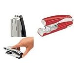 LEITZ Heftgerät Nexxt 5522, Heftleistung: 40 Blatt, schwarz Einlegetiefe: 70 mm, für Heftklammern 24-6, 24-8 oder 26-6 (5522-00-95)