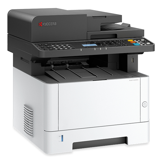 Kyocera ECOSYS MA3500fx A4 Multifunktions-Laserdrucker Monochrom 35 Seiten/Min. 1200 x 1200 dpi Weiß, Grau