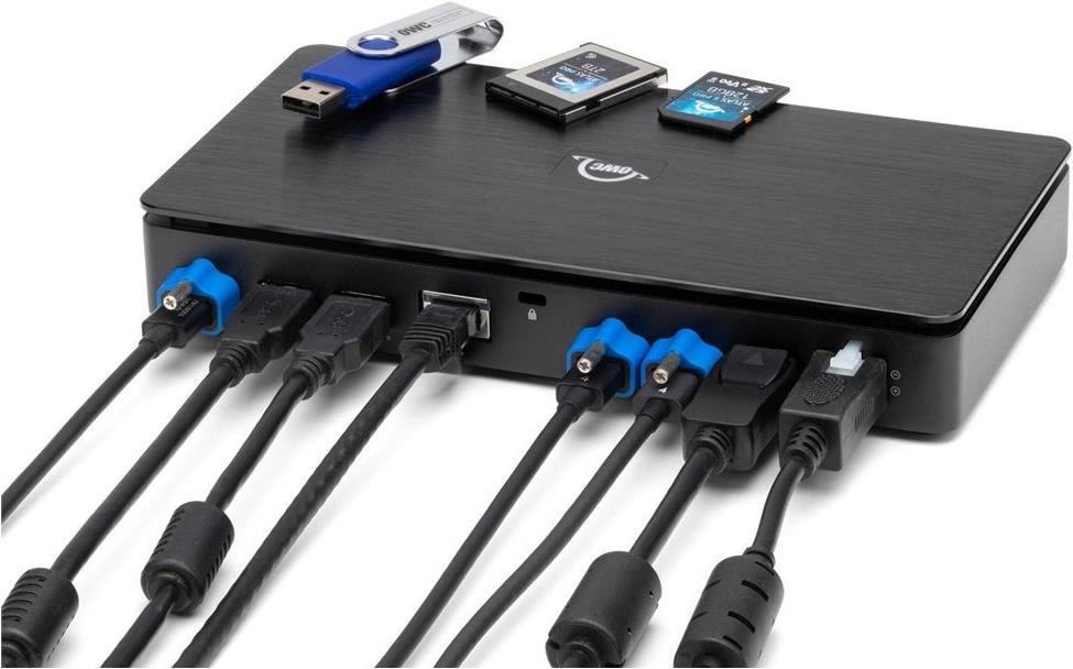 OWC Thunderbolt Pro Dock Thunderbolt 3 Schwarz