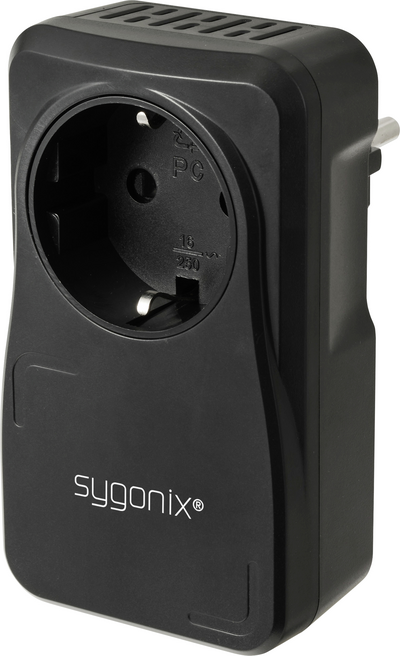 Sygonix SY-6801156 Einschaltstrombegrenzer SX16 Schwarz IP20 (SY-6801156)