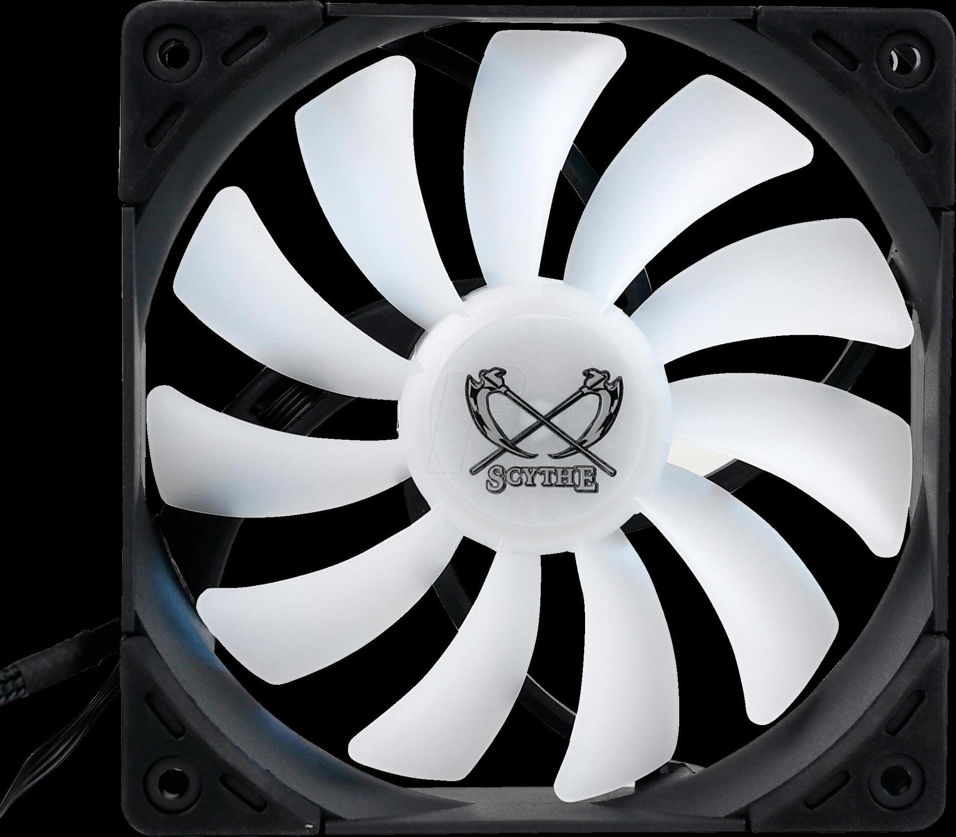 Scythe Kaze Flex 120 SU1225FD12HR-RN - Gehäuselüfter - 120 mm (SU1225FD12HR-RN)