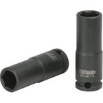 KS TOOLS 3/8" Sechskant-Kraft-Stecknuss, lang, 17mm (515.1617)