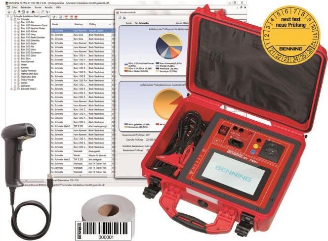 Benning ST 755+ Set Gerätetester-Set (050333)