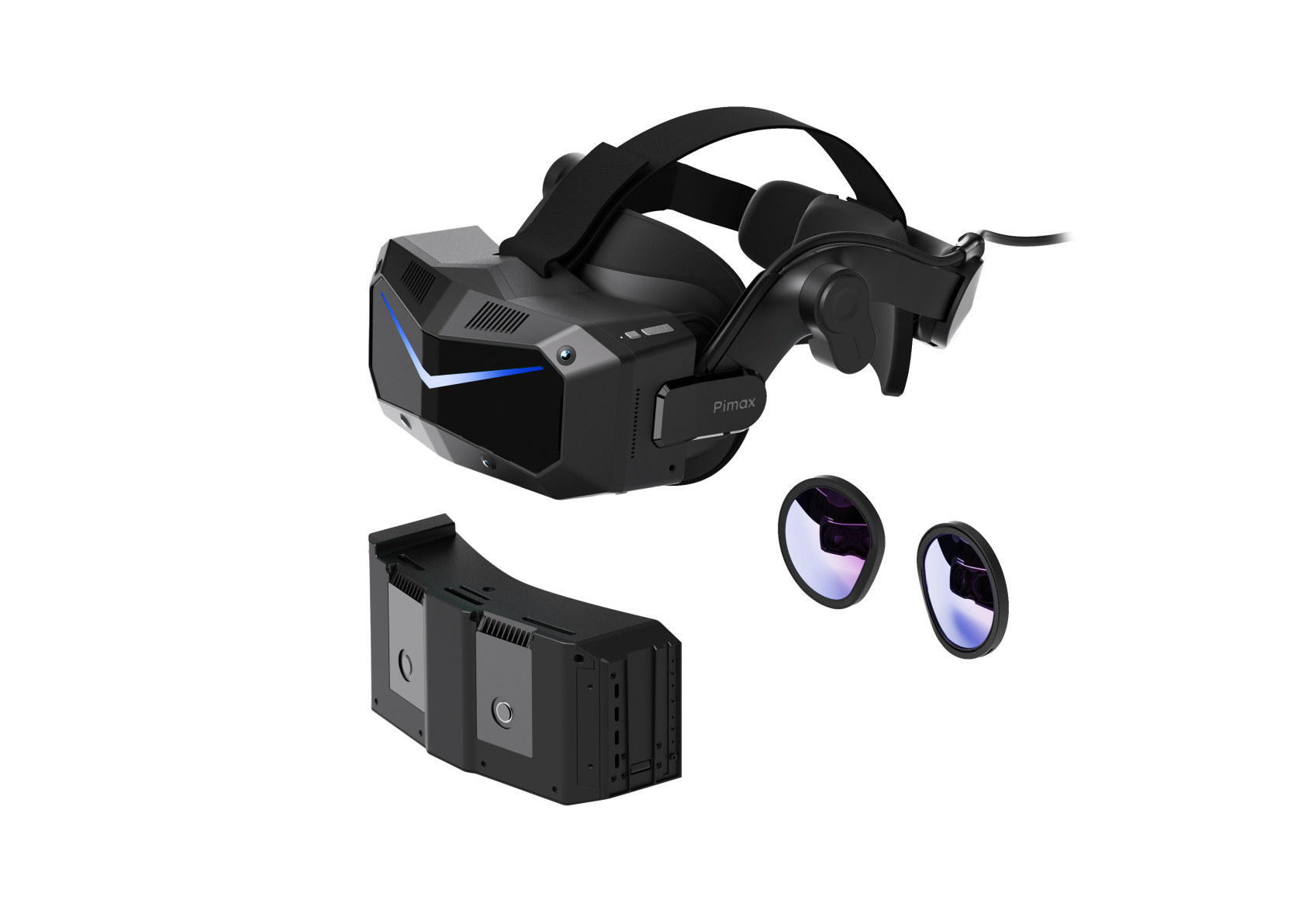 Pimax Crystal Super QLED VR-Headset Schwarz