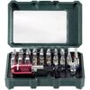 Metabo - Schraubenziehersatz - 32 Stücke - torx, phillips, pozidriv, hex, slot, aufbruchsicher Torx - Länge: 25 mm (626700000)