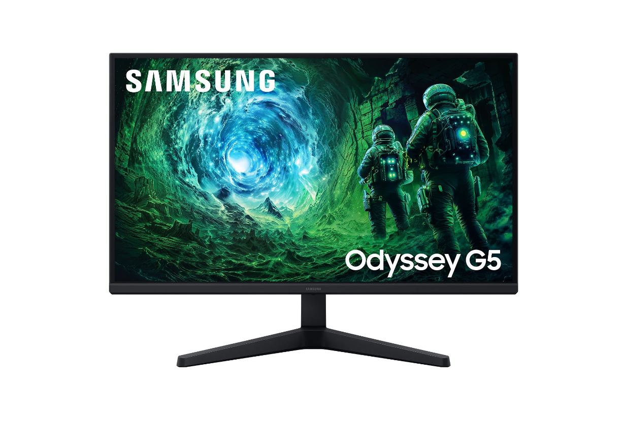 Samsung Odyssey G5 G53F Gaming Monitor 27 Zoll IPS WQHD 200Hz 1ms HDR10 (LS27FG530EUXEN)