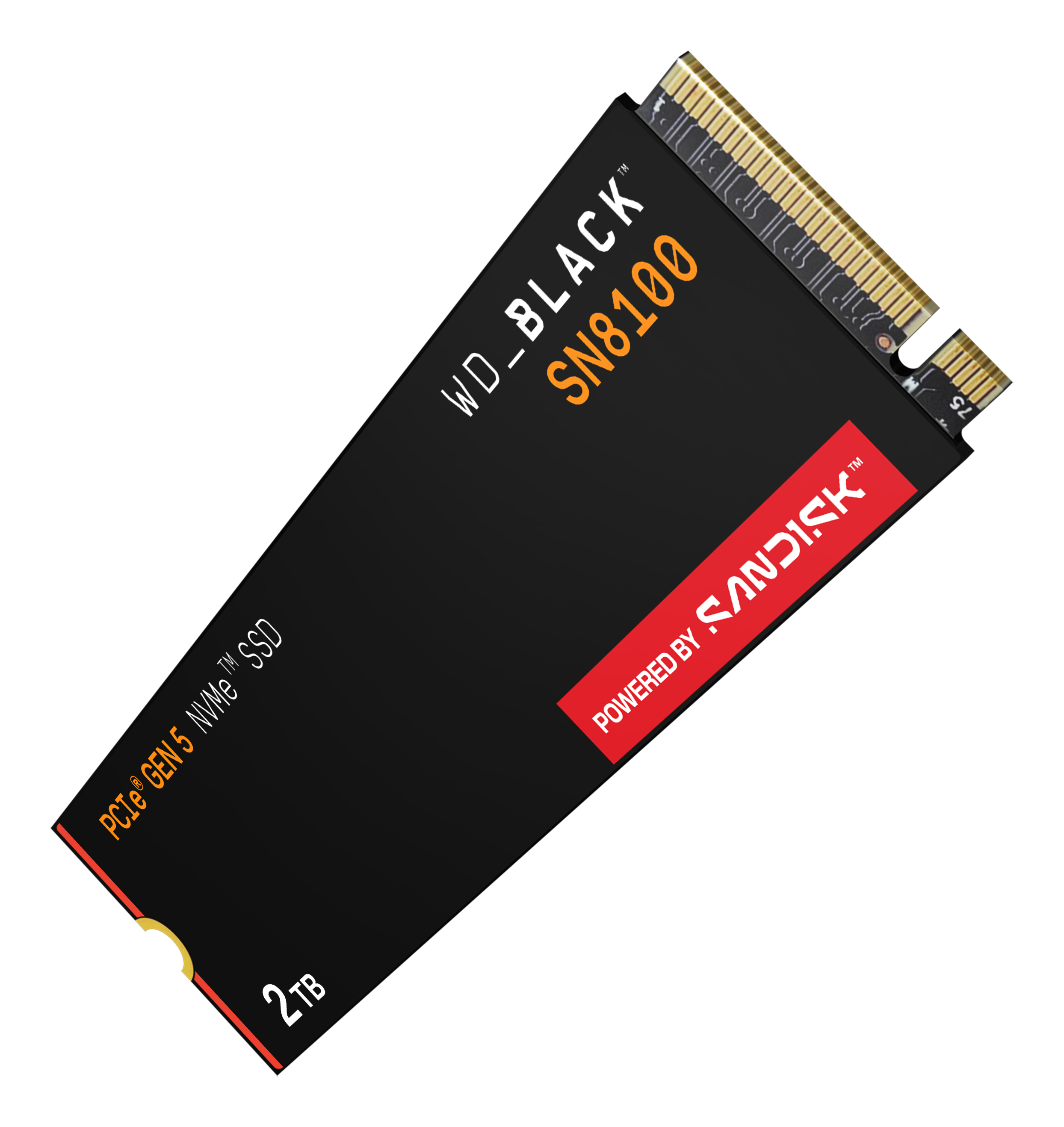 Western Digital WD_BLACK SN8100 NVMe SSD 2 TB M.2 PCIe 5.0