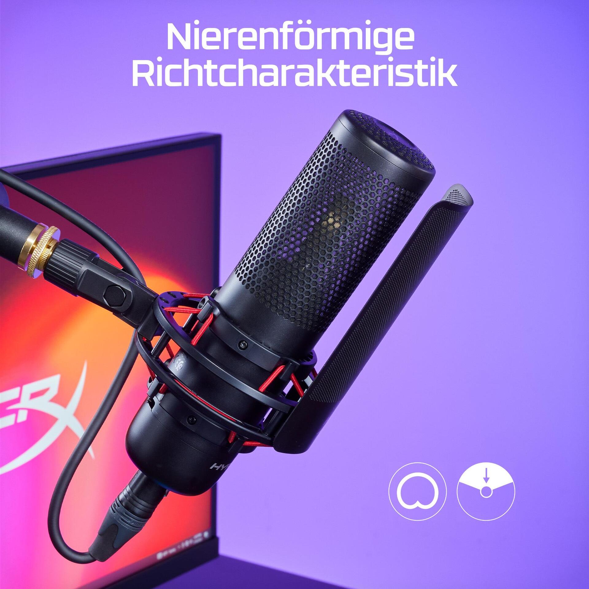 HyperX ProCast Microphone XLR-3 Schwarz
