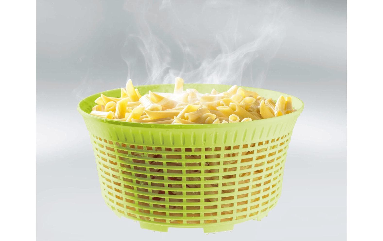 Leifheit Salatschleuder Signature Ø 26 cm 5,5 l Schwarz Weiß