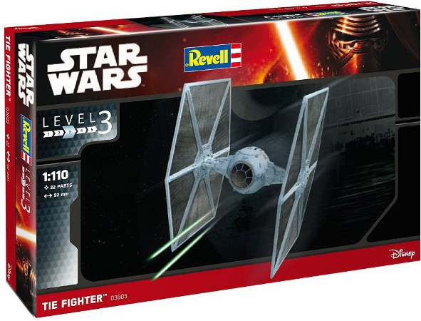 Revell Modellbausatz Star Wars TIE Fighter im Maßstab 1:110 (MR-3605)