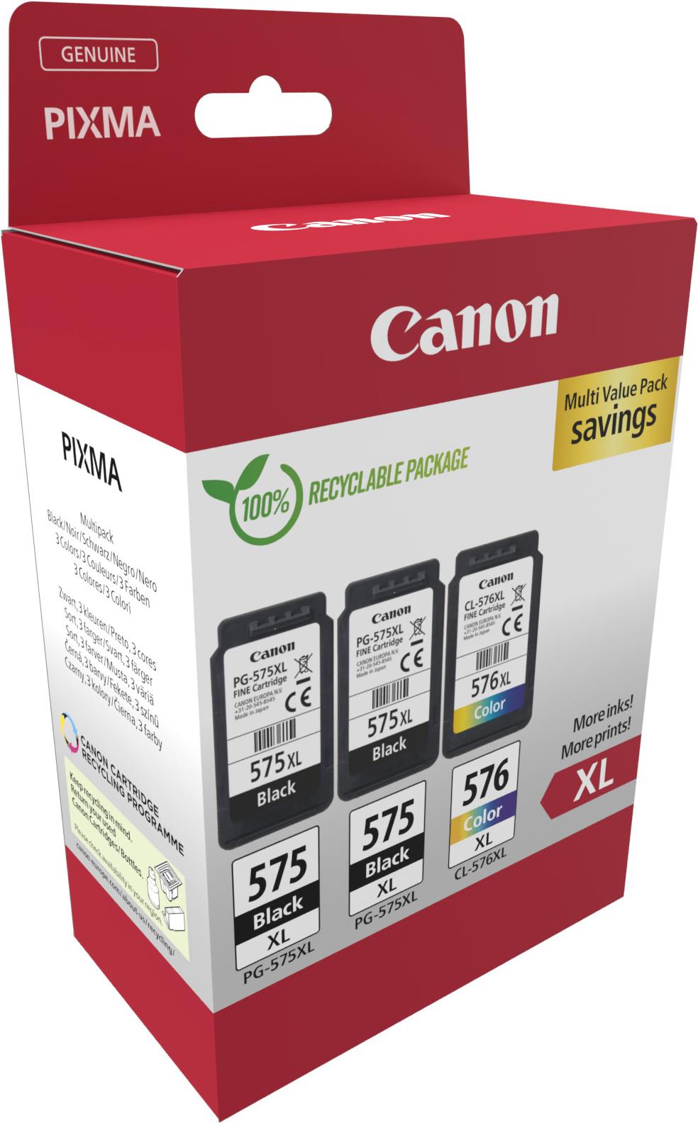 Canon PG-575XLx2/CL-576XL Triple Pack (5437C004)