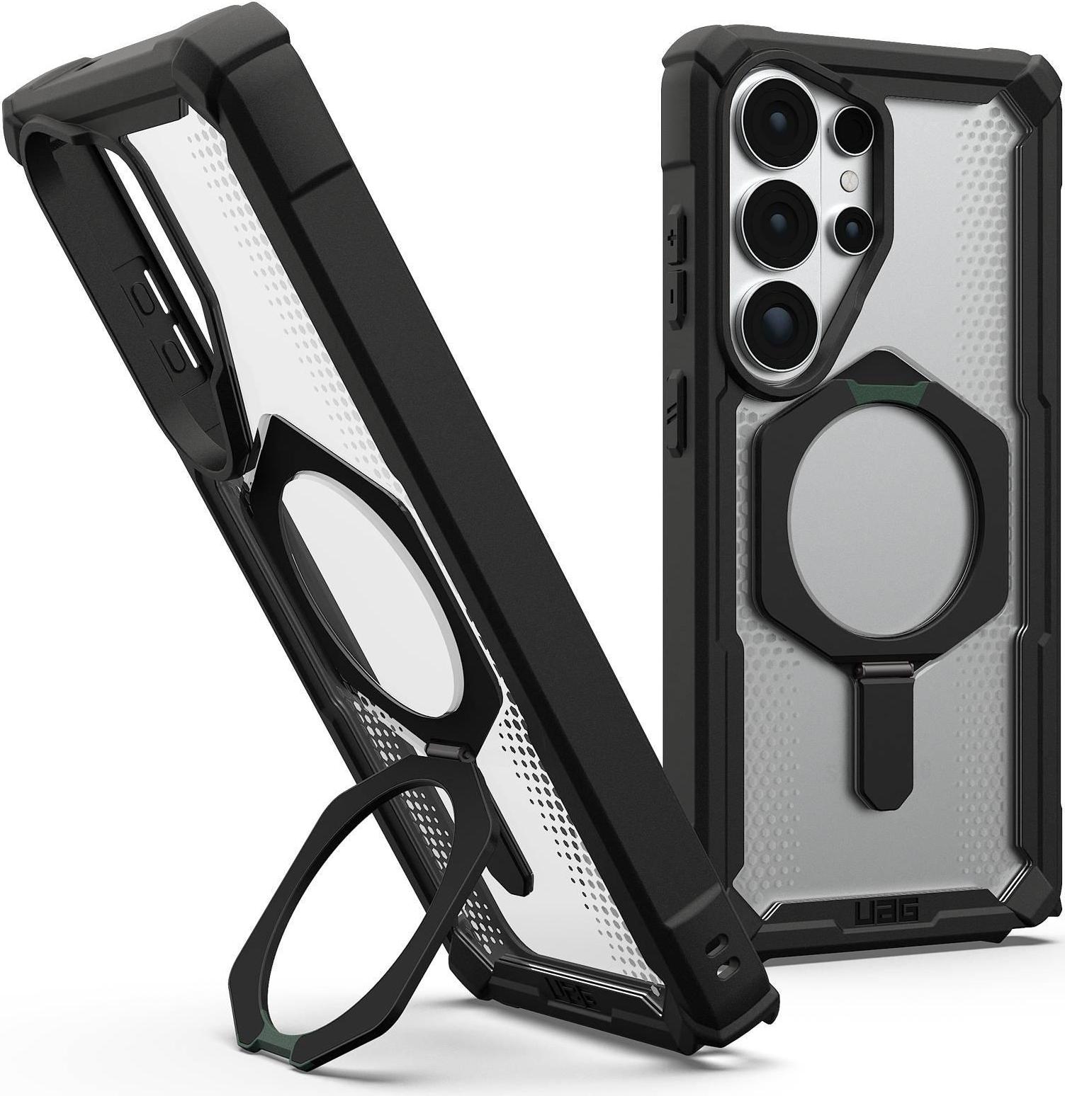 UAG Urban Armor Gear Plasma XTE Kickstand Case mit Magnet-Modul | Samsung Galaxy S26 Ultra | schwarz/transparent | 21452211404G (21452211404G)