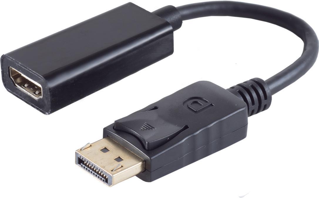 shiverpeaks Adapter, Displayport Stecker 1.2/ HDMI Buchse (14-05011)