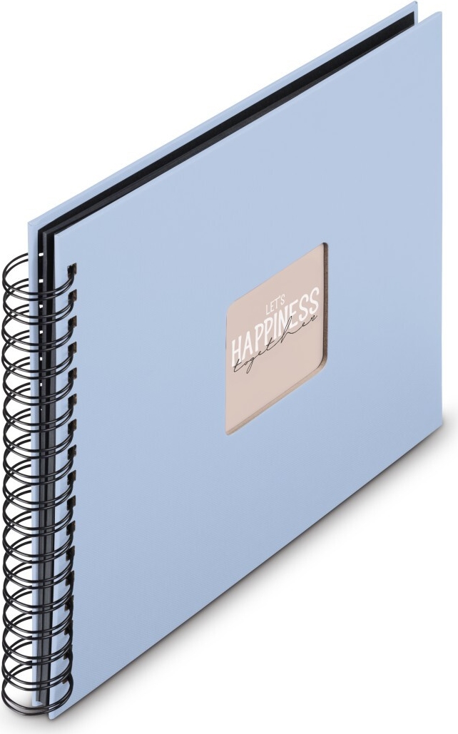 Hama Spiral-Album Fine Art 50 schwarze Seiten Lagune (00009864)