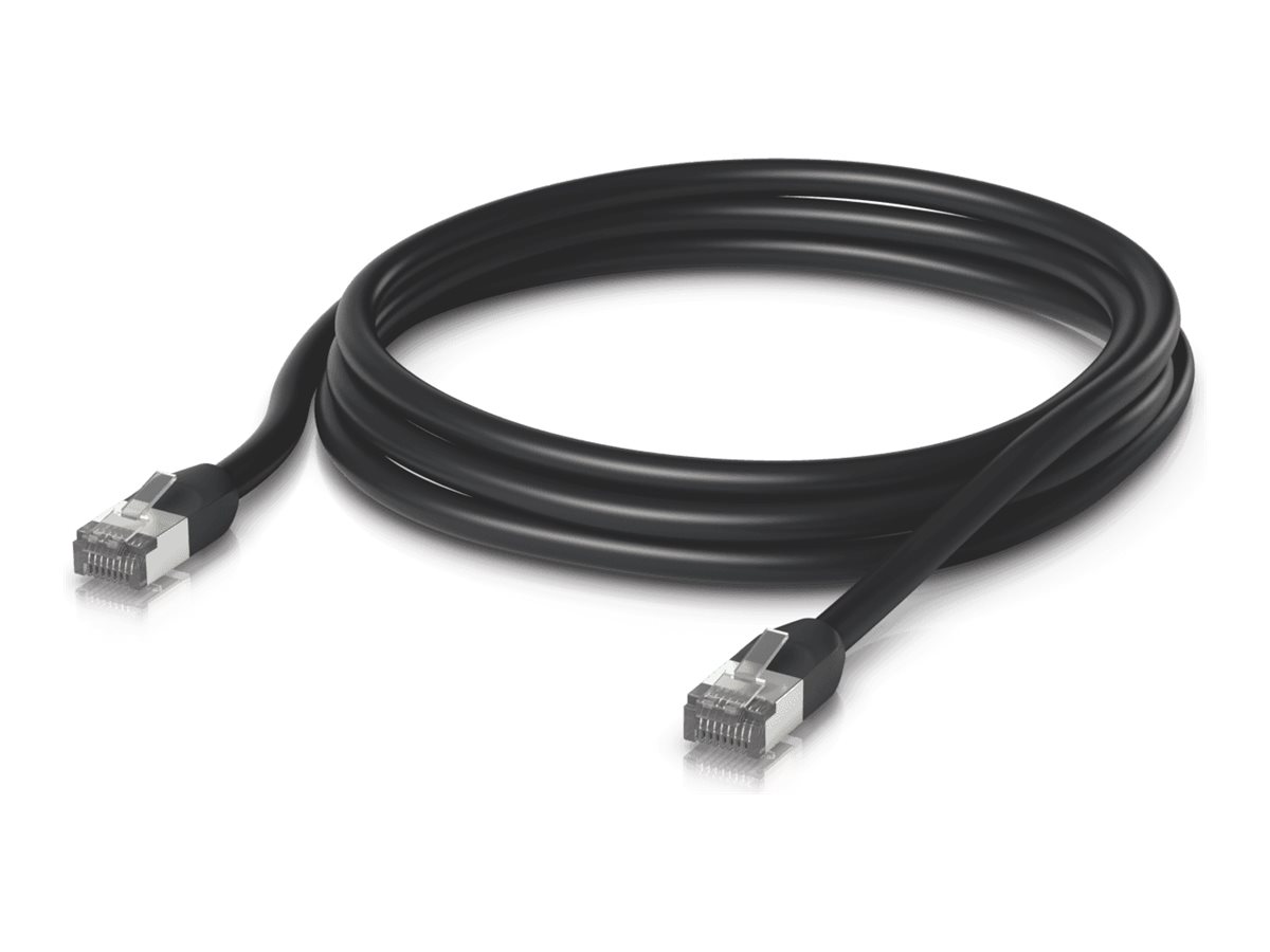 Ubiquiti UISP Patch-Kabel Cat5e S/UTP (STP) RJ-45 3 m Schwarz