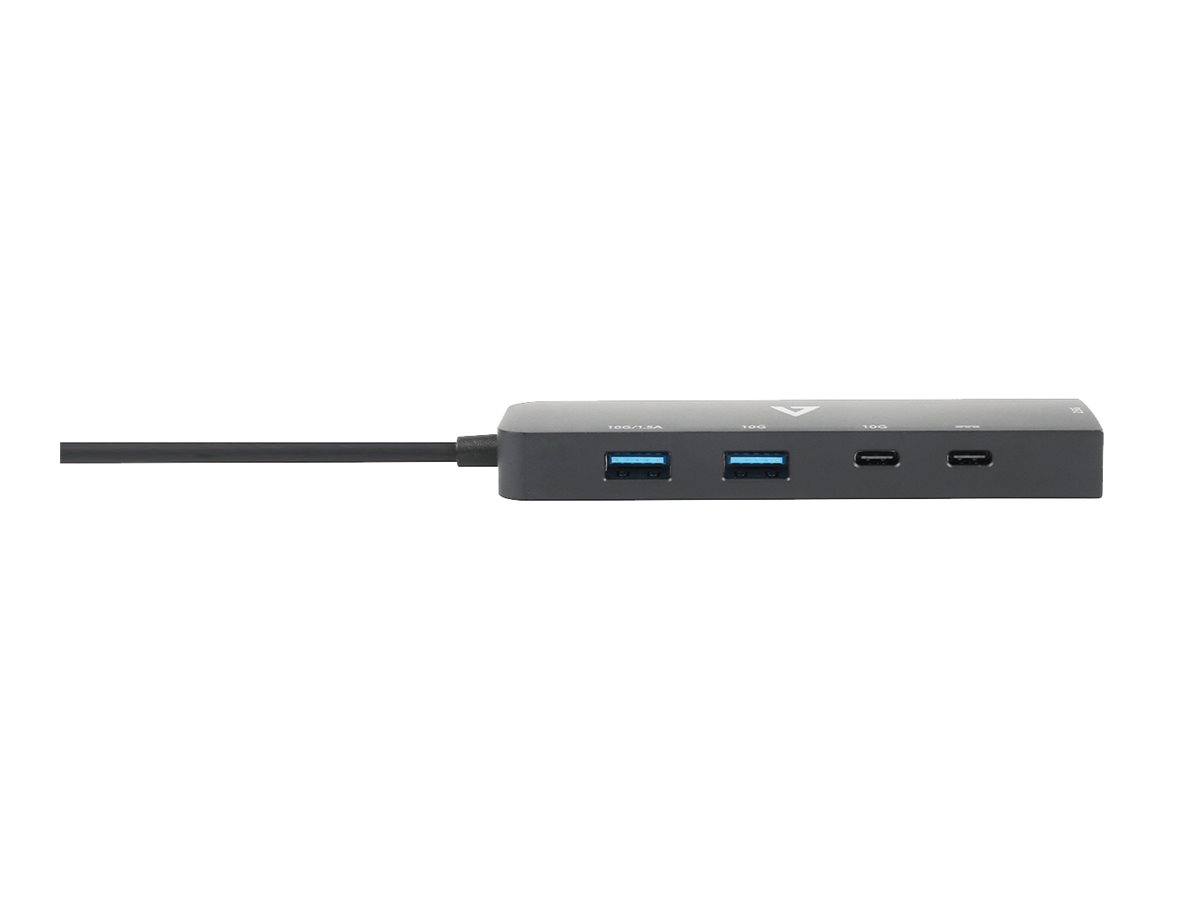 V7 V7UCRJ25GHUB-BLK USB-C 3.2 Gen 2 zu 2.5G Ethernet Adapter Schwarz