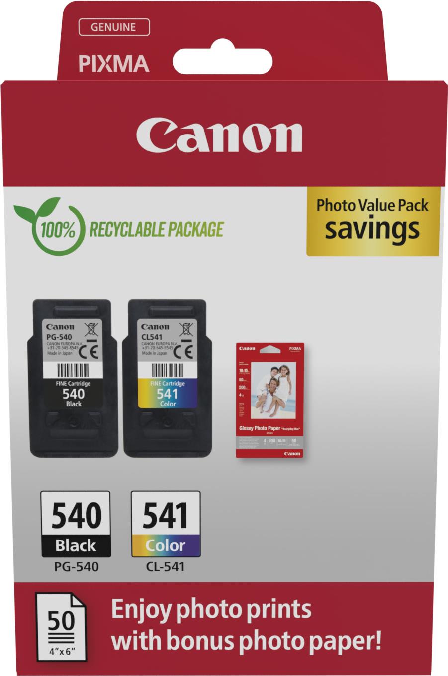 Canon PG-540/CL-541 Photo Value Pack (5225B013)