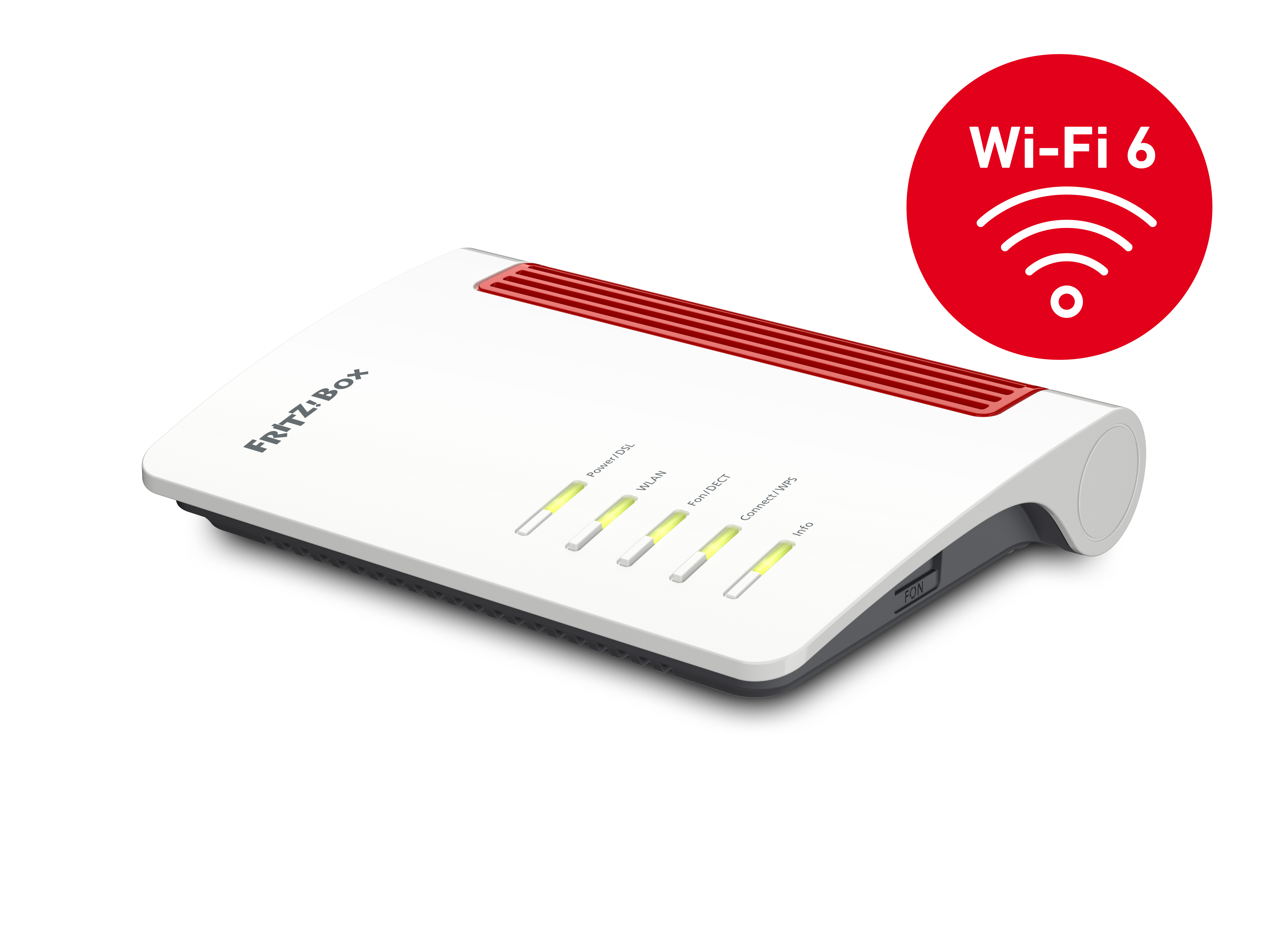 FRITZ! FRITZ!Box 7530 AX Wi-Fi 6 1800 Mbit/s Weiß