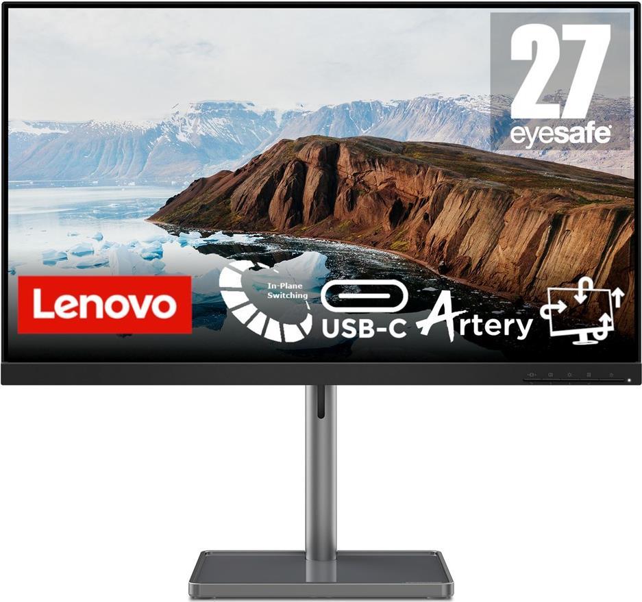 Lenovo L27m-30 68,6 cm (27" ) 1920 x 1080 Pixel Full HD LED Schwarz [Energieklasse C] (66D0KAC2EU)