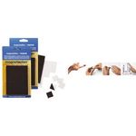 magnetoplan Takkis im Blister, selbstklebend, schwarz magnethaftende Plättchen zur unsichtbaren Befestigung von (15502)