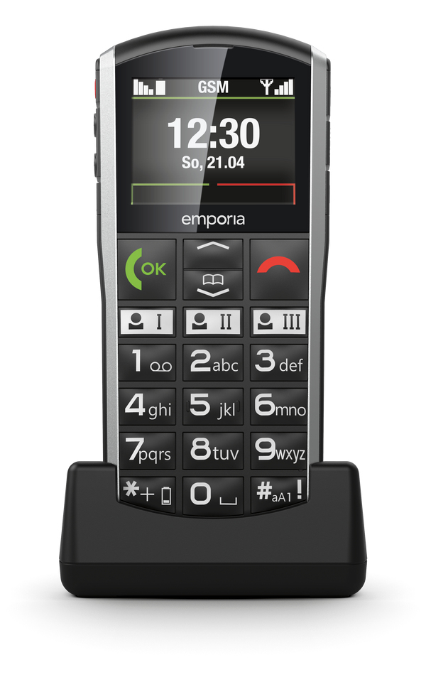Emporia SIMPLICITY Feature Phone 2" 64 MB RAM Schwarz